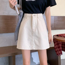 Plus Size Harajuku Kawaii Fashion Pastel Denim Mini Skirt (4 Colors)
