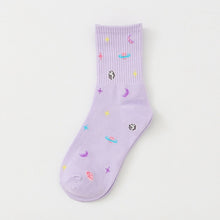 Harajuku Kawaii Fashion Pastel Space Socks (4 Colors)