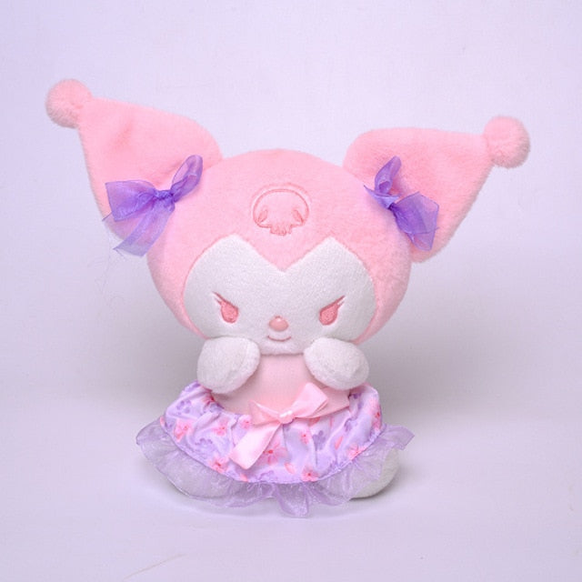Harajuku Kawaii My Melody Kuromi Cinnamoroll Character Plushies