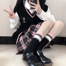 Harajuku Kawaii Fashion Character Knit Vest
