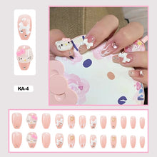 japanese gyaru 3d hello kitty press on nails