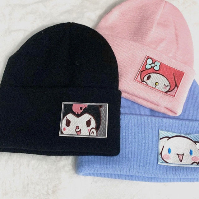 Harajuku Kawaii fashion Y2K Character Beanie