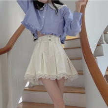 Harajuku Kawaii Fashion Fairycore Ruffle Pleated Skirt