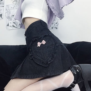 Cute Flower Daisy Denim Chic High Waisted Vintage Jean Pants Trouser E-Girl  Kawaii Korean Japanese Harajuku Chinese Retro Streetwear Aesthetic ·  TeddyLoveEve · Online Store Powered by Storenvy