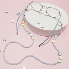 Harajuku Korean Fashion Clear Glasses with Decorative Chain