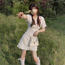 Harajuku Kawaii Fashion Cottagecore Fairycore Floral Mini Dress