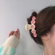 Harajuku Kawaii Fashion Y2K Bow Peach Hair Claw Clip