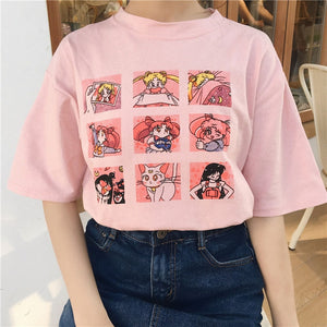Harajuku Sailor Moon Screenshot T-shirt