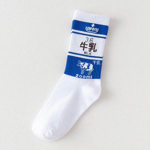 Japanese Ichigo Milk Ankle Socks