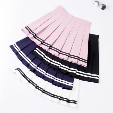 School Uniform Pleated Skirt (4 Colors)