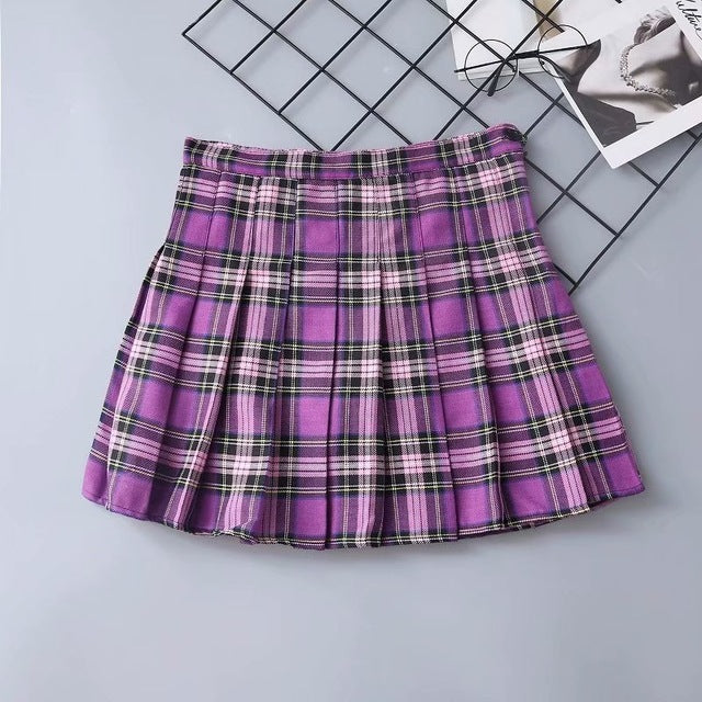 Harajuku Spring Pleated Tennis Skirt (3 Colors) – The Kawaii Factory